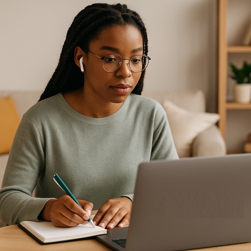 Terapeuta online oferecendo acolhimento e bem-estar com a Social Ticketbras